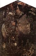 Mikhail Vrubel The Bogatyr oil